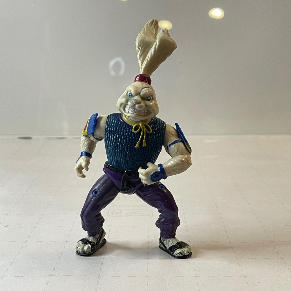 Vintage 1989 TMNT Usagi Yojimbo Action Figure Playmates Toys Samurai Rabbit